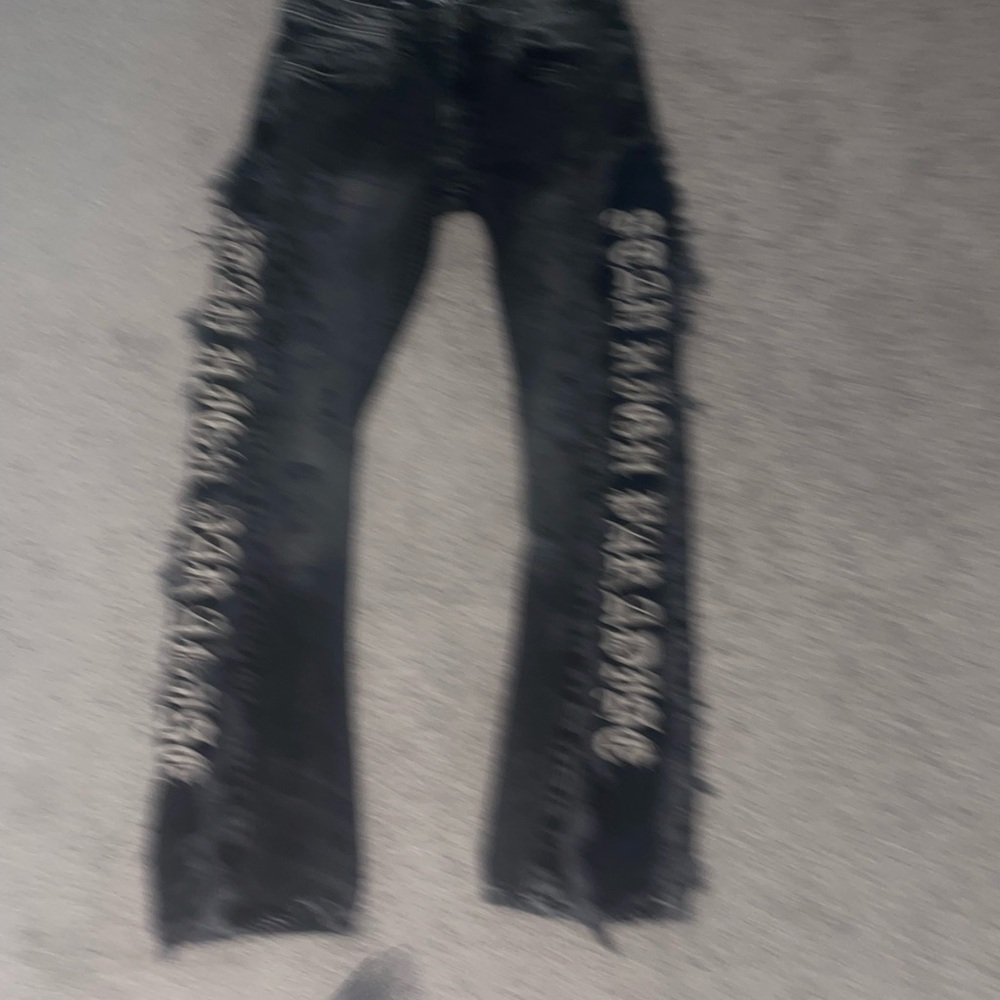 Stylish Black Distressed Women Jeans